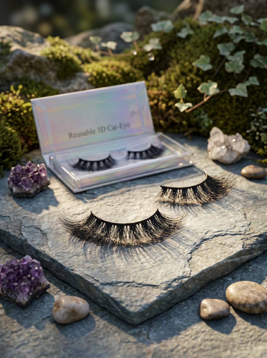 3D Premium Faux Mink Lashes –Cat-Eye Edition